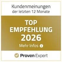ProvenExpert Top-Empfehlung 2026